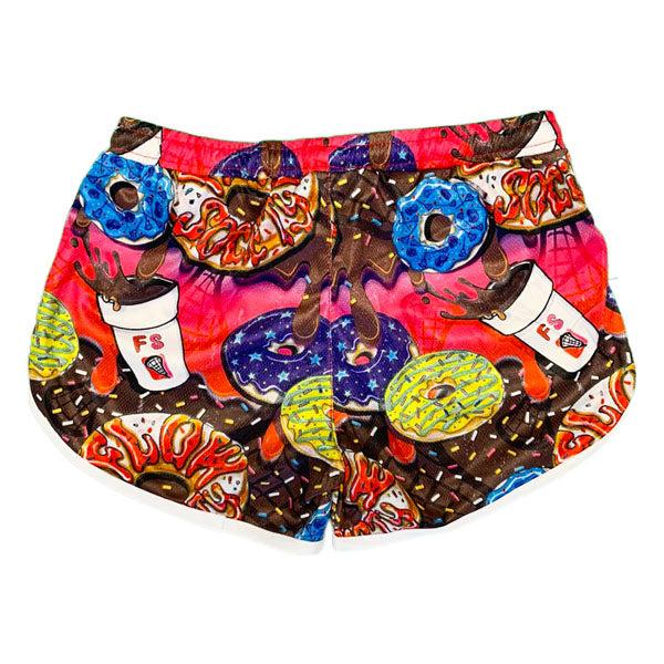 Flow Society Girls & Womens Donut Flow Attack Short Pink
