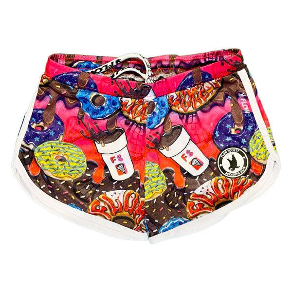 flow society Girls & Womens Donut Flow Attack Short Pink