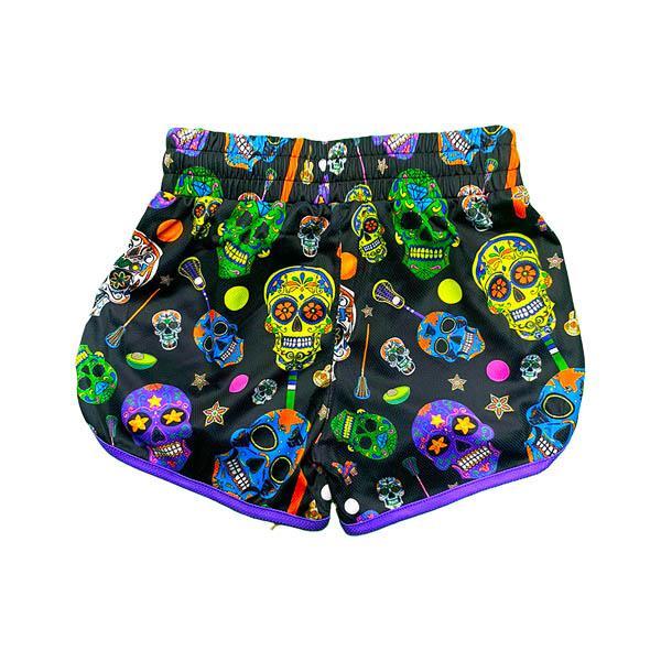 Flow Society Girls & Womens Flow Sugar Skullz Short Black