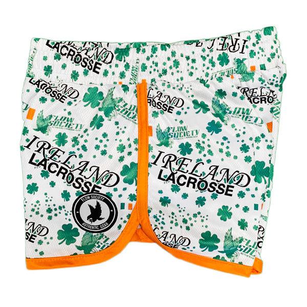 Flow Society Girls & Womens Irish Flow Attack Short White