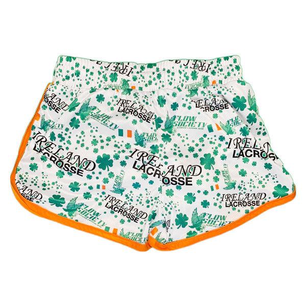Flow Society Girls & Womens Irish Flow Attack Short White