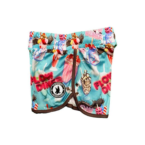 Flow Society Girls & Womens Milkshake Flow Short Aqua