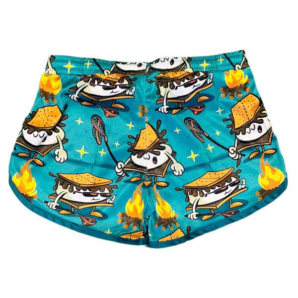 Flow Society Girls & Womens S'mores Society Attack Short Blue