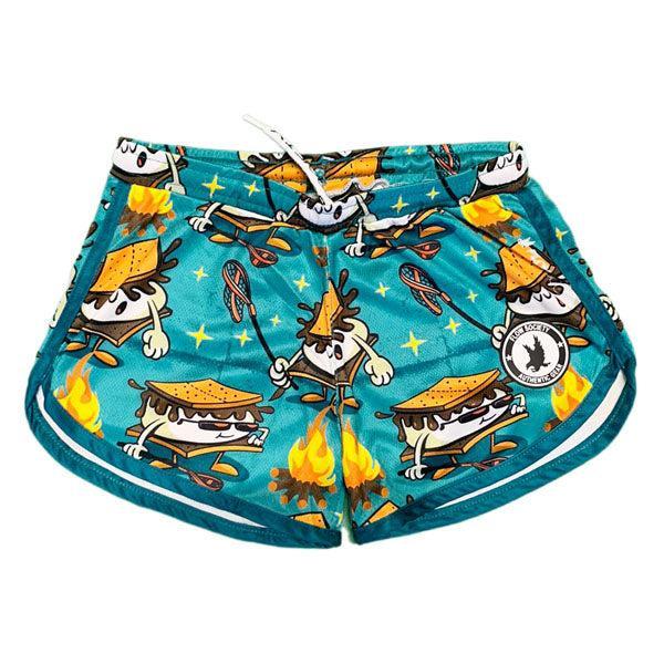 Flow Society Girls & Womens S'mores Society Attack Short Blue