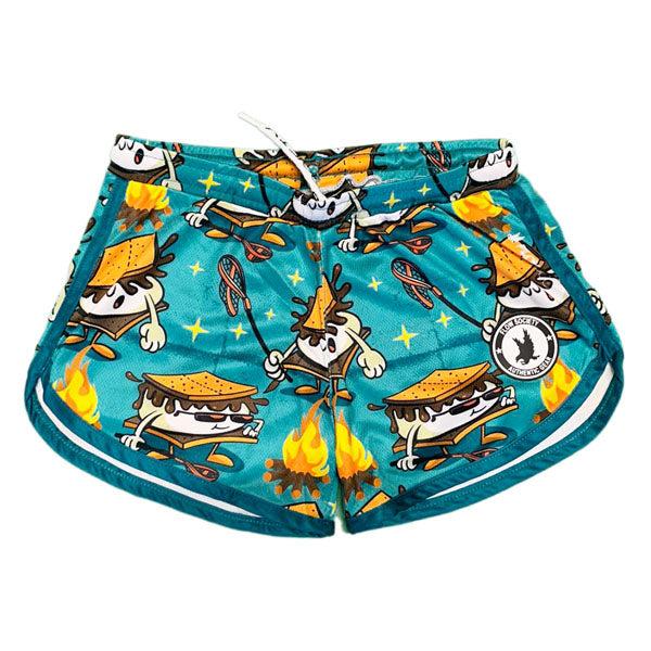 Flow Society Girls & Womens S'mores Society Attack Short Blue
