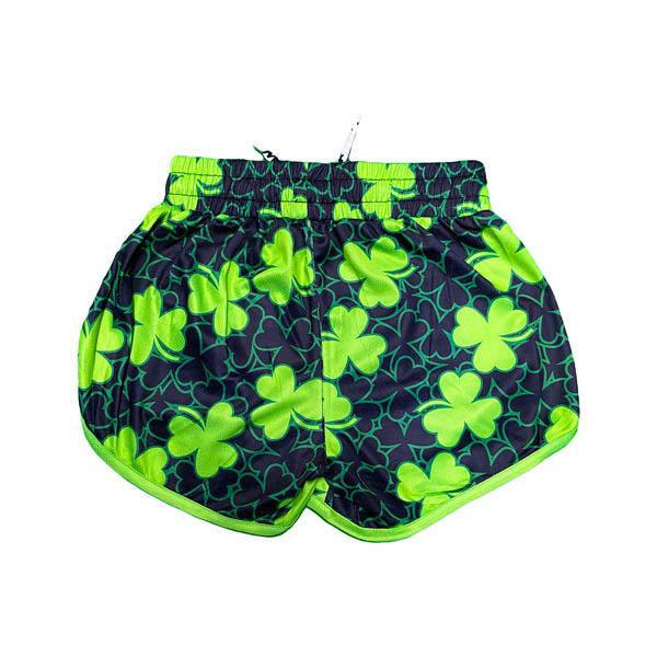 Flow Society Girls & Womens Shamrock Flow Short Neon Green/Black