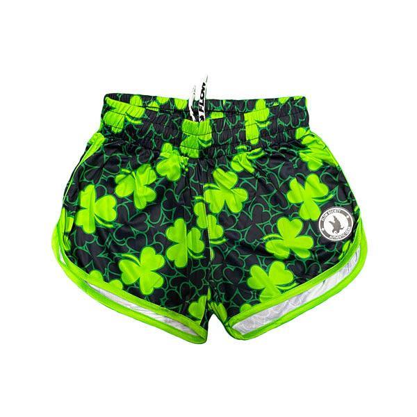 Flow Society Girls & Womens Shamrock Flow Short Neon Green/Black