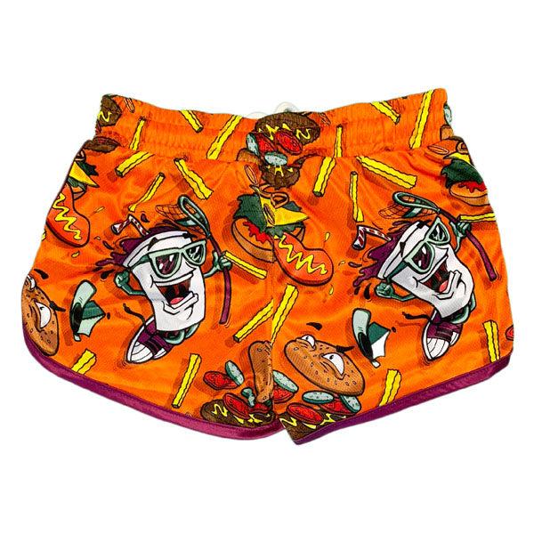 Flow Society Girls & Womens Supersize Attack Short Yellow