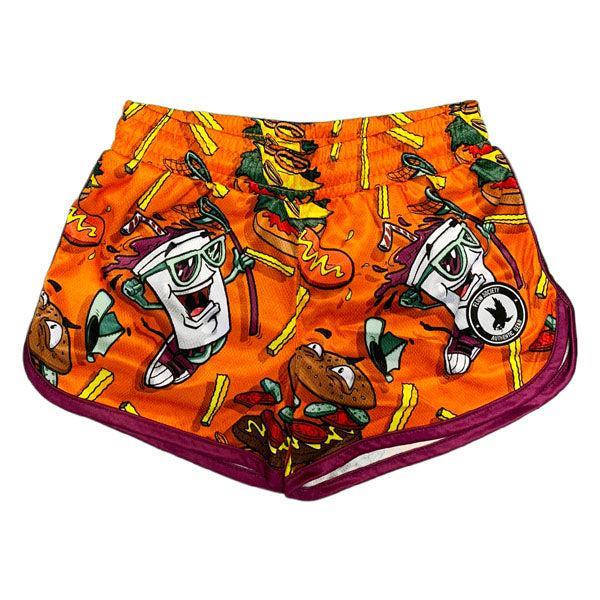 Flow Society Girls & Womens Supersize Attack Short Yellow