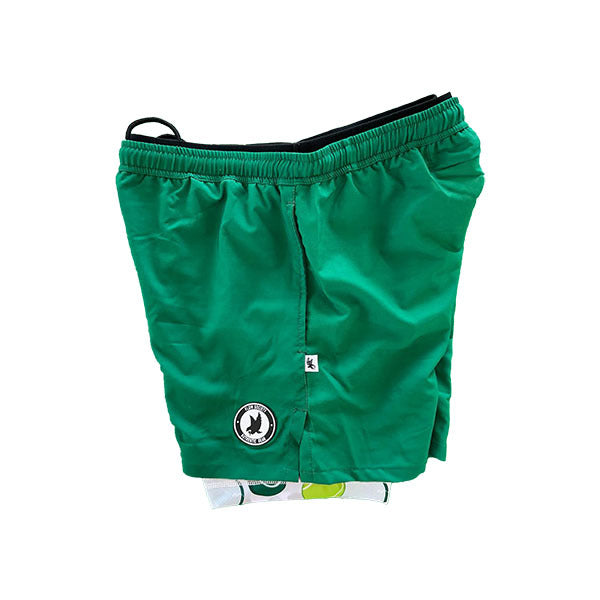 Flow Society Mens Compression Tennis Flow Green/White