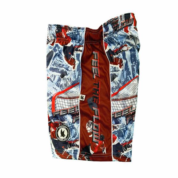 Flow Society Mens Feel The Flow Hockey Short Mid-length