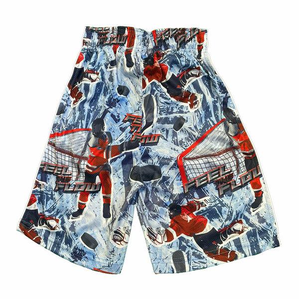 Flow Society Mens Feel The Flow Hockey Short Mid-length