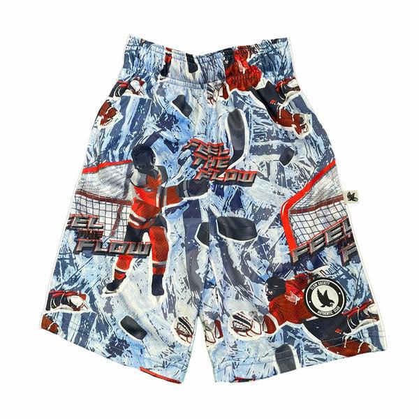 flow society Mens Feel the Flow Hockey Short Mid-length
