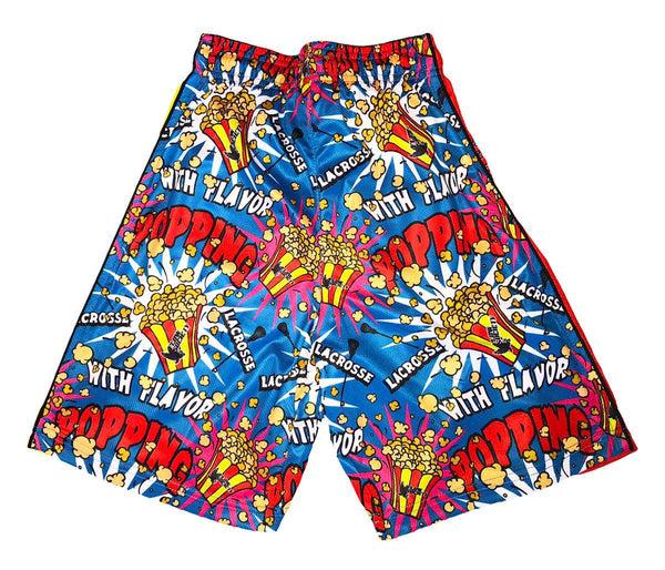 Flow Society Mens Flow Popcorn Attack Short Mid-length