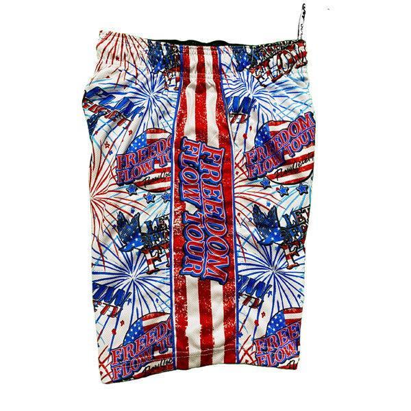 Flow Society Mens Freedom Flow Short Red/White/Blue