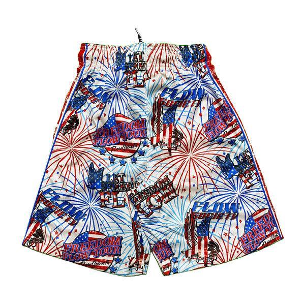 Flow Society Mens Freedom Flow Short Red/White/Blue