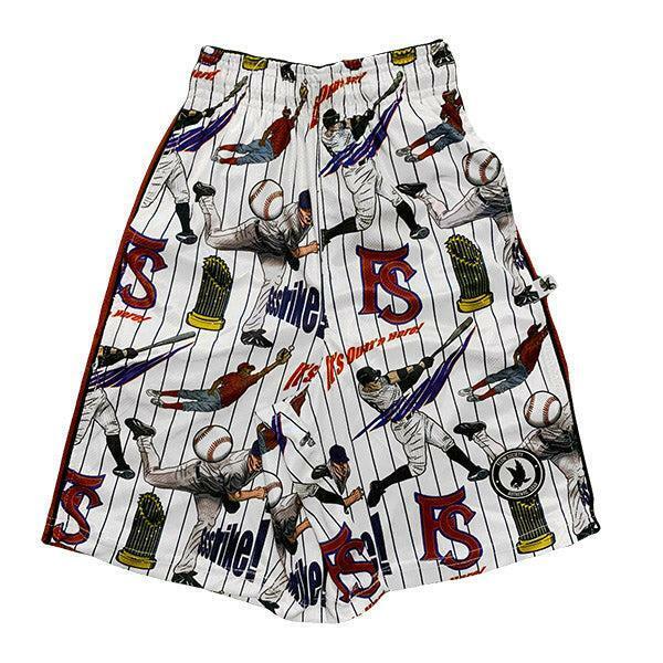 flow society Mens Grand Slam Baseball Attack Short Multi