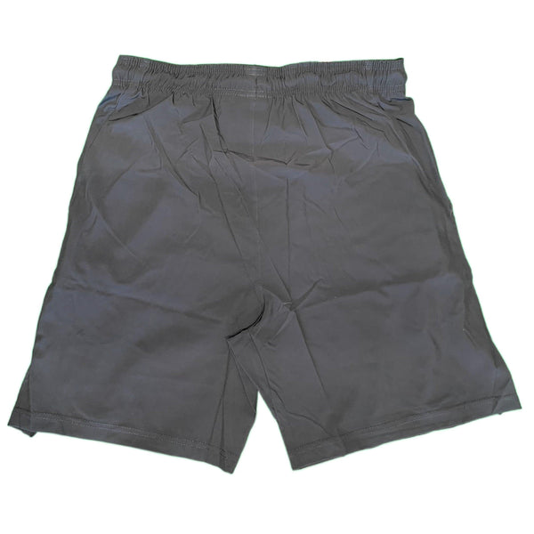 Flow Society Mens Logo Pickleball 7" Short Grey Charcoal/Green/Blue