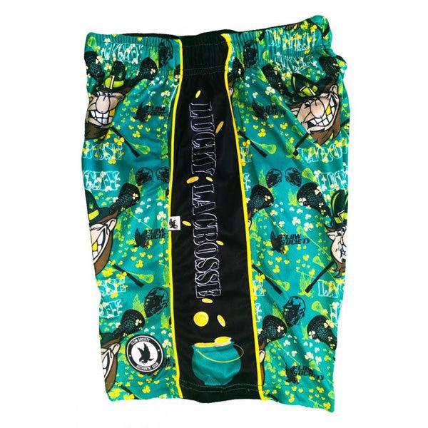 Flow Society Mens Lucky Lacrosse Attack Short Green
