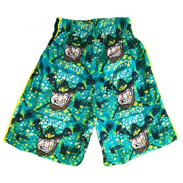 Flow Society Mens Lucky Lacrosse Attack Short Green