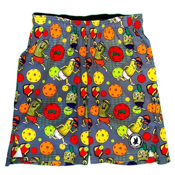 Flow Society Mens Pickleball Flow Short 7" Grey Grey