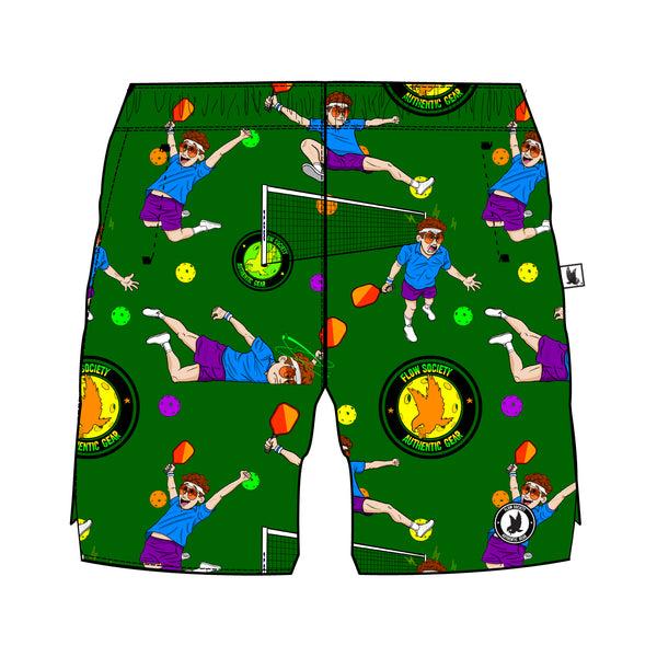 flow society Mens Pickleball Player Paddle 7" Short Green