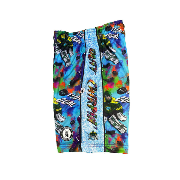 Flow Society Mens Quit Chirpin Ice Hockey Short Mid-length