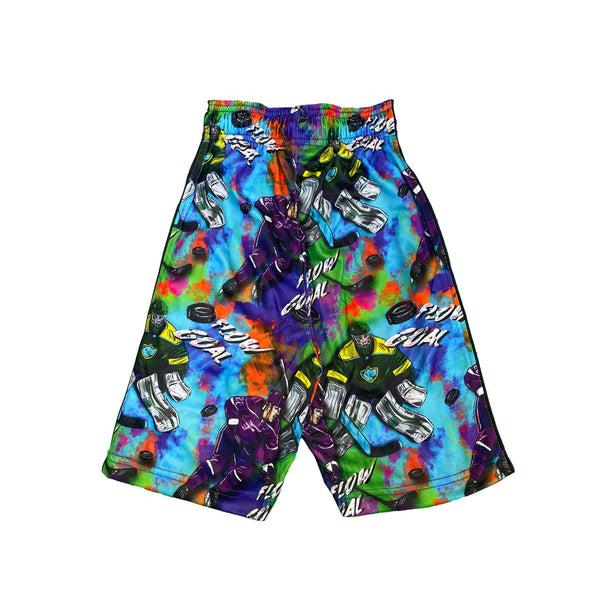 Flow Society Mens Quit Chirpin Ice Hockey Short Mid-length