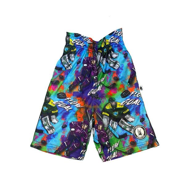 flow society Mens Quit Chirpin Ice Hockey Short Mid-length