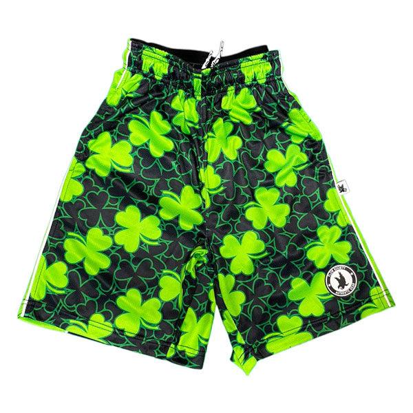 flow society Mens Shamrock Flow Short Neon Green/Black