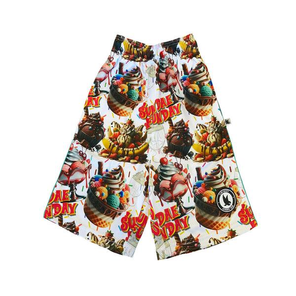 flow society Mens Sundae Funday Ice Cream Short Multi