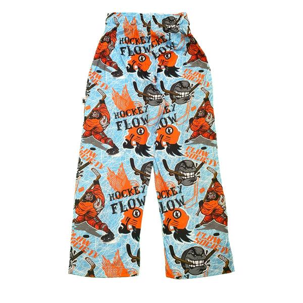 Flow Society Youth & Adult Angry Hockey Lounge Pant Blue