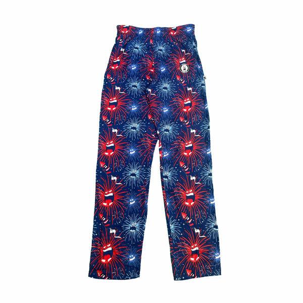 flow society Youth & Adult Ba Boom July 4th Fireworks Lounge Pant Multi