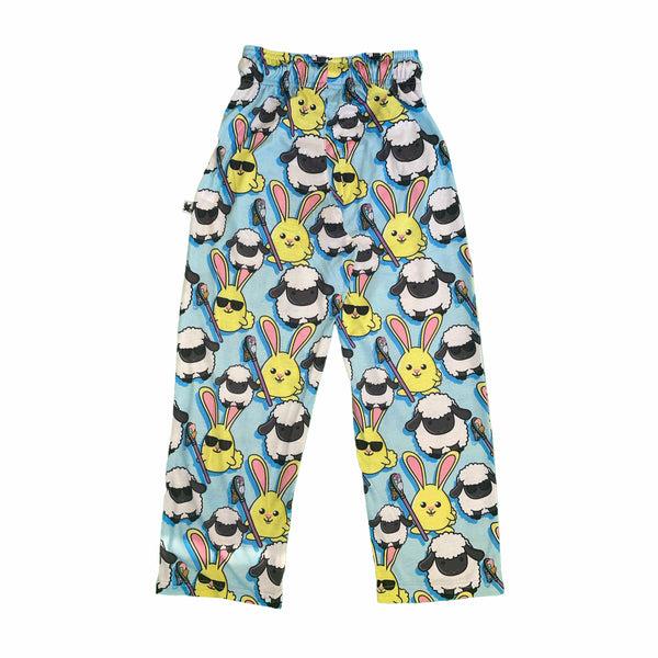 Flow Society Youth & Adult Baaad To The Flow Lounge Pant Light Blue