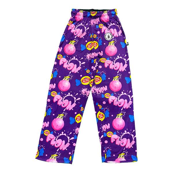 Flow Society Youth & Adult Big Bubble Gum Flow Lounge Pants Purple