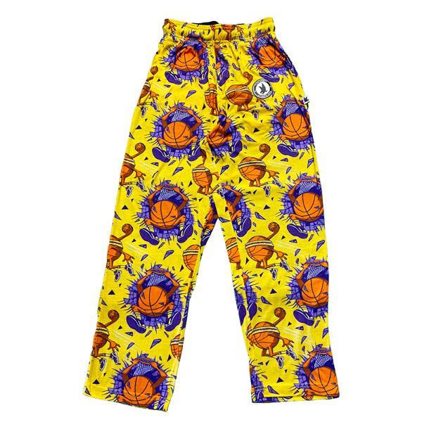 flow society Youth & Adult Buzzer Beater Lounge Pants Yellow