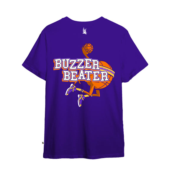 flow society Youth & Adult Buzzer Beater Tee Shirt Purple