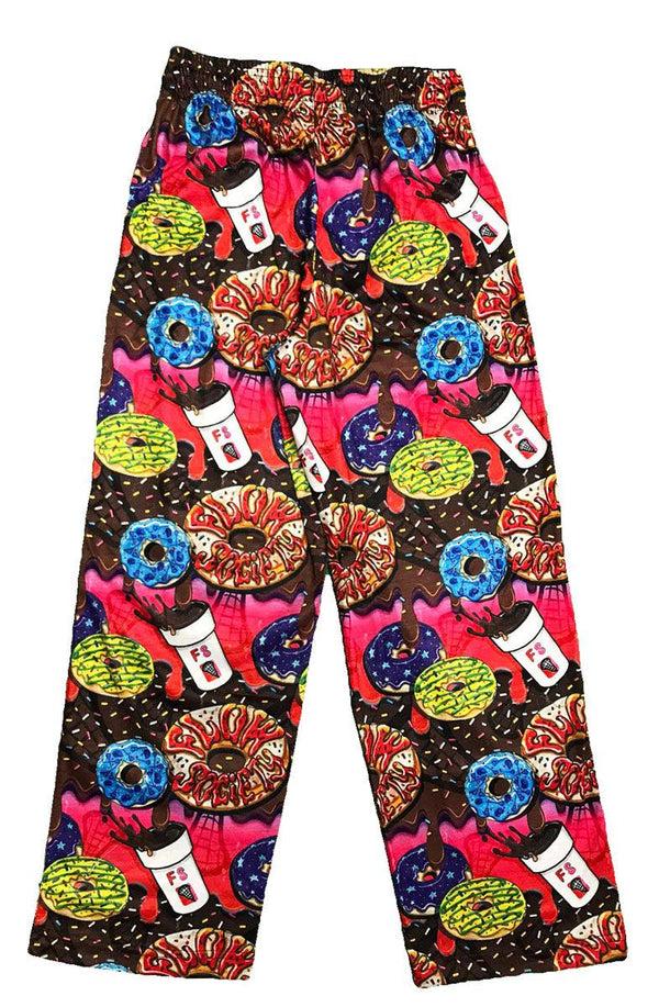 Flow Society Youth & Adult Donut Flow Lounge Pants Pink/Multi
