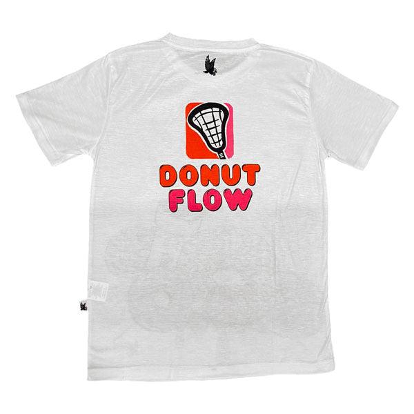 Flow Society Youth & Adult Donut Flow Tee Shirt White