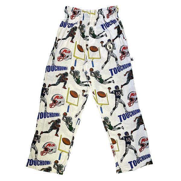 flow society Youth & Adult End Zone Lounge Pants White