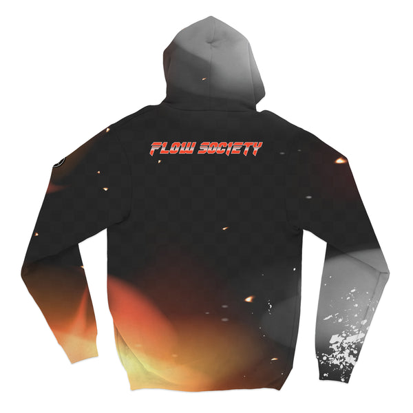Flow Society Youth & Adult Fire Flow Hockey Hoodie Black