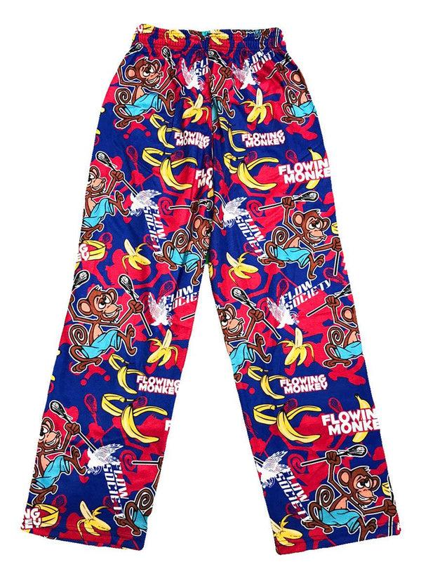 Flow Society Youth & Adult Flowing Monkey Lounge Pants Blue