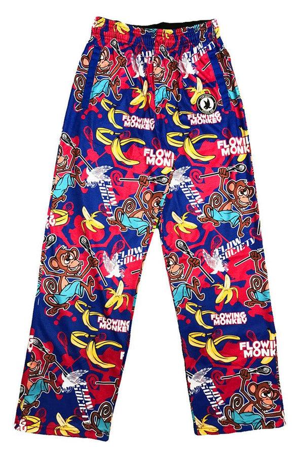 flow society Youth & Adult Flowing Monkey Lounge Pants Blue