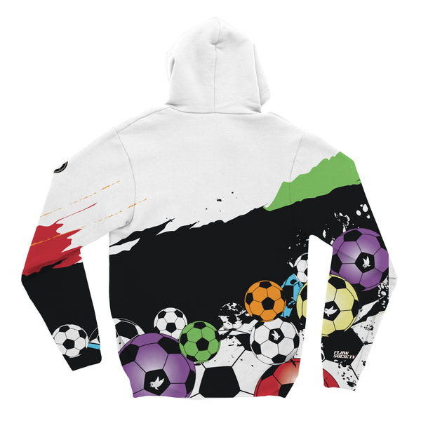 Flow Society Youth & Adult Flowsport Soccer Hoodie White/Black