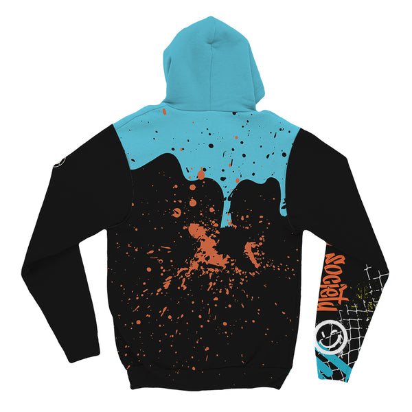 Flow Society Youth & Adult Graffiti Lacrosse Flow Hoodie Black