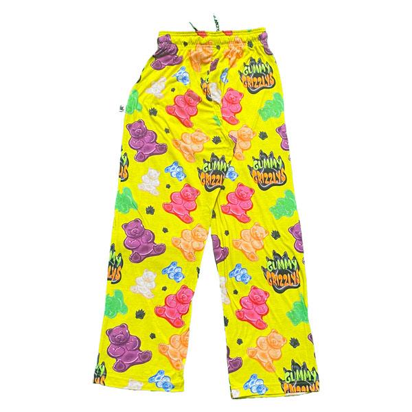 Flow Society Youth & Adult Grizzly Gummy Flow Lounge Pants Neon Yellow