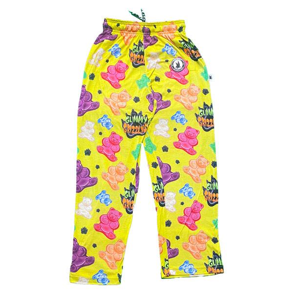 flow society Youth & Adult Grizzly Gummy Flow Lounge Pants Neon Yellow
