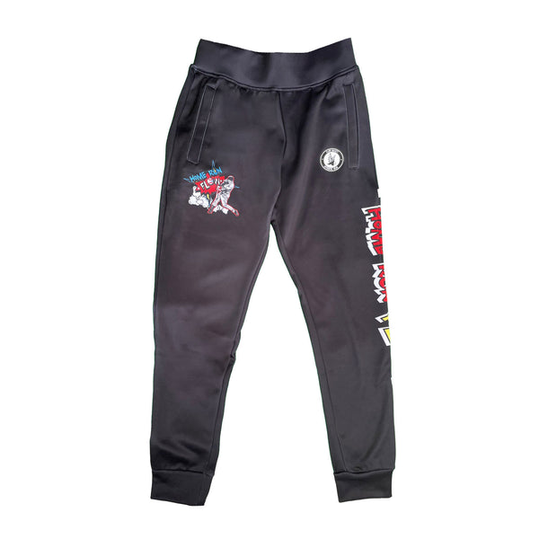 flow society Youth & Adult Home Run Baseball Jogger Black