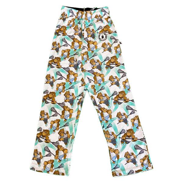 flow society Youth & Adult Laxing Chimp Lounge Pants White