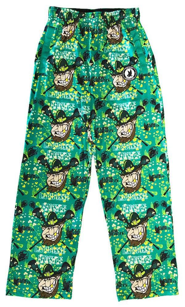flow society Youth & Adult Lucky Lacrosse Lounge Pants Green